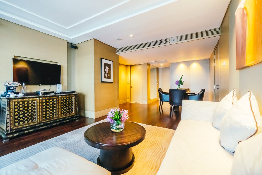 Beautiful luxury living room interior decoration in Hotel